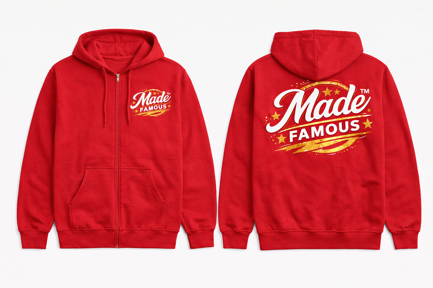Made Famous Zip-Up Hoodie